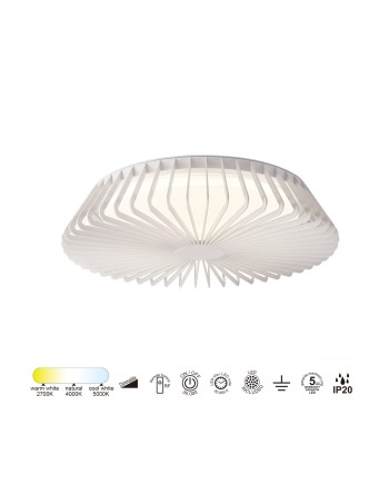 HIMALAYA PLAFÓN * PLAFÓN LED 53 CM BLANCO